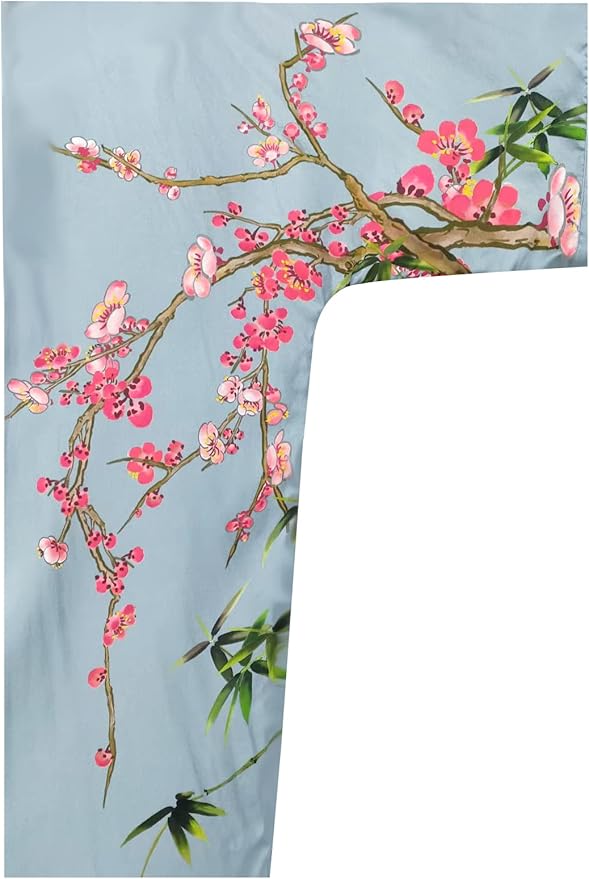 women's 100% silk kimono, short bathrobe pajamas, kimono pajamas