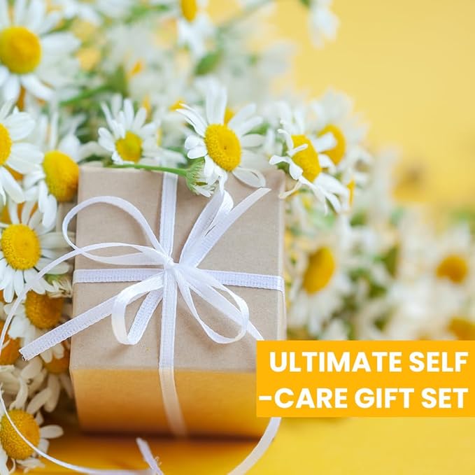 Bubble Bath for Women, Chamomile Shower Gel Gifts Set, Mother's Day Gifts for Mom, 51.2 fl oz (Pack of 4)