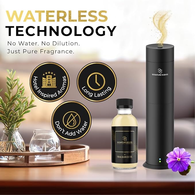Luxury Hotel Inspired Fragrance Oils for Diffusers (4.05 Fl Oz, Urban Ember)