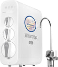 Waterdrop G3P600 Reverse Osmosis System, 8 Stage Tankless Reverse Osmosis Water Filter, NSF/ANSI 42 & 53 & 58 & 372 Certified, Under Sink RO System, 2:1 Pure to Drain, Smart LED Faucet