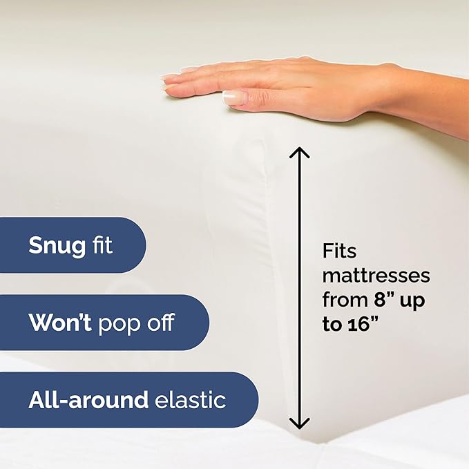 Twin Size 3 Piece Sheet Set - Extra Soft, Breathable And Cooling Sheets - Hotel Luxury Durable Bed Sheets for Women & Men - Deep Pockets, Easy-Fit & Wrinkle-Free Sheets - Ivory Oeko-Tex Bed Sheet Set