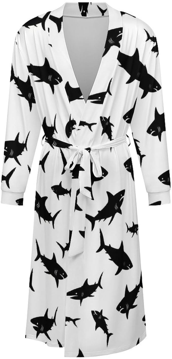 Soft Robes for Women Lightweight Kimono Bathrobe Full-Length Loungewear