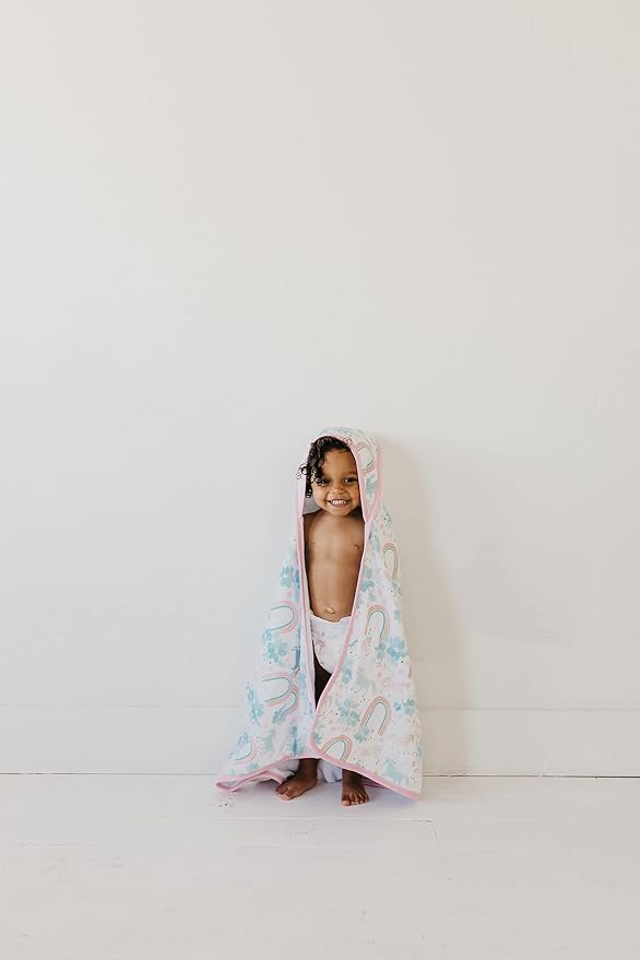 Copper Pearl Premium Knit Hooded Bath Towel Whimsy