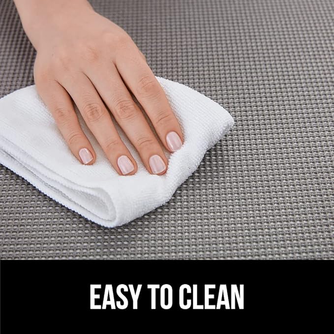GORILLA GRIP powerGRIP Drawer Shelf and Cabinet Liner, Thick Strong Hold, Non-Adhesive Liners Protect Kitchen Cabinets and Cupboard, Bathroom Drawers, Easy Install, Breathable Mat, 20" x30', Navy Blue