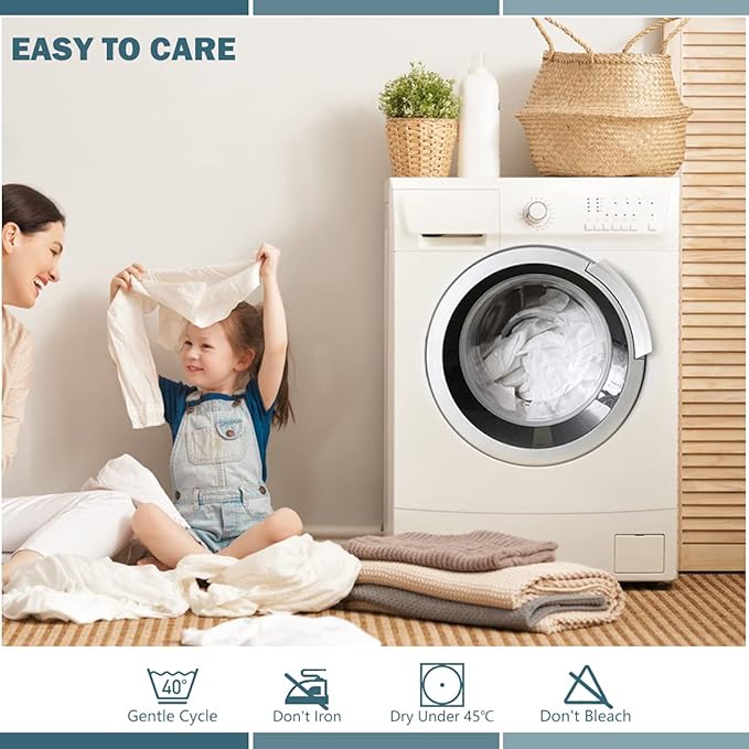 Cal King Waterproof Mattress Protector Deep Pocket Mattress Cover, Soft Breathable Mattress Pad, Fitted Noiseless Waterproof Bed Cover Stretch to 25"