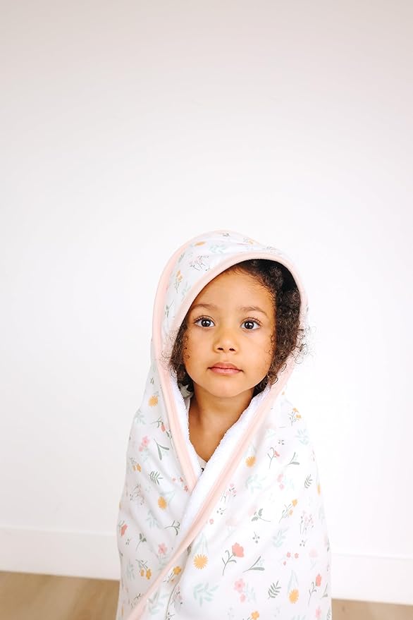 Copper Pearl Hooded Bath Towels Premium Knit/Terry Cloth Baby Towels with Hood, Pockets, and Cool Designs - Great to Gift and Make Bath Time Fun - Baby Bath Towel, Mabel