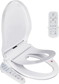 KERDE P30BR Electric Bidet Toilet Seat with Child Seat - Dual Control (Side Panel & Remote), Warm Water Wash, Heated Seat, Warm Air Dryer, LED Night Light, Universal Fit for Elongated Toilets