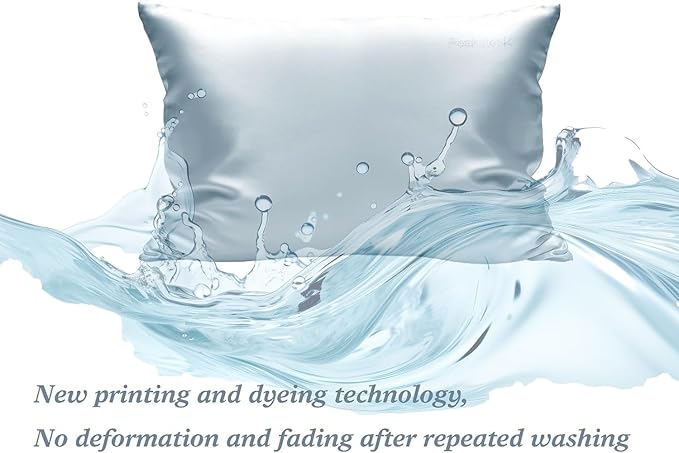 100% Mulberry Silk Pillowcases with Zipper– Luxurious, Anti-Aging Pillow Covers, 22 Momme 6A Grade Silk Pillow Cases 2 Pack for Hair and Skin Care