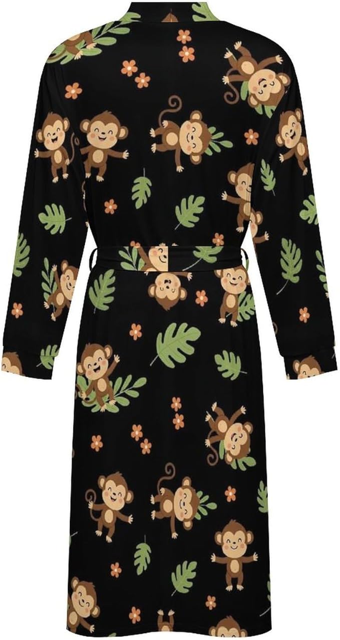Soft Robes for Women Lightweight Kimono Bathrobe Full-Length Loungewear