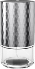 Airversa Waterless Diffuser Essential Oil 100mL Capacity Scent Air Machine for Home Aromatherapy Premium Metal Nebulizer Battery Operated 3 Mist Settings Timers Color Light AN5(Space Grey)