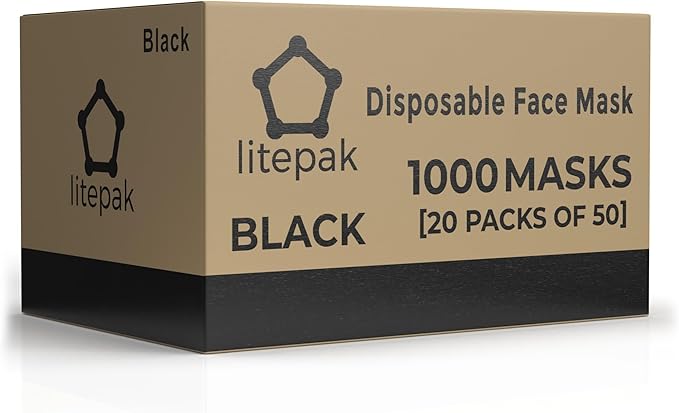 Disposable Face Masks - 1,000 PCS - for Home & Office - Breathable & Comfortable Filter