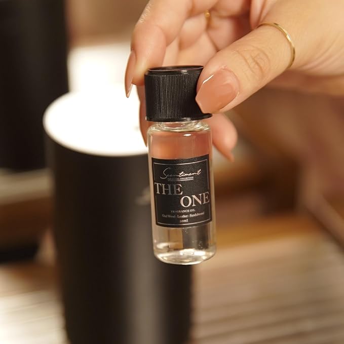 Scentiment Diffuser Oil - The One | Inspired by Luxury Five Star Hotel Lobby Scent | Aromatherapy Fragrance Oil | Notes of Cardamom, Leather, Lemon with Cinnamon & Sandalwood (20 mL)