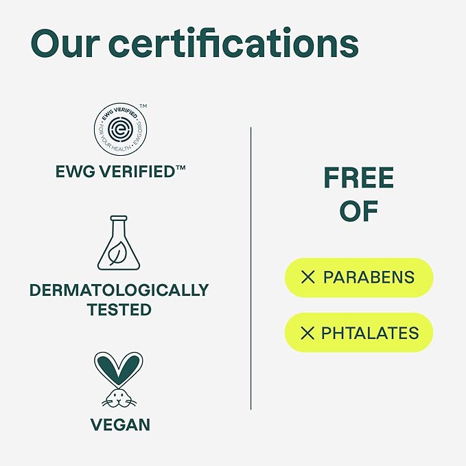 ATTITUDE Body Lotion, EWG Verified, Vegan & Cruelty-Free, Hydrating Moisturizer for Dry Skin, Non-Greasy, Skin Care, Unscented, 8 Fl Oz