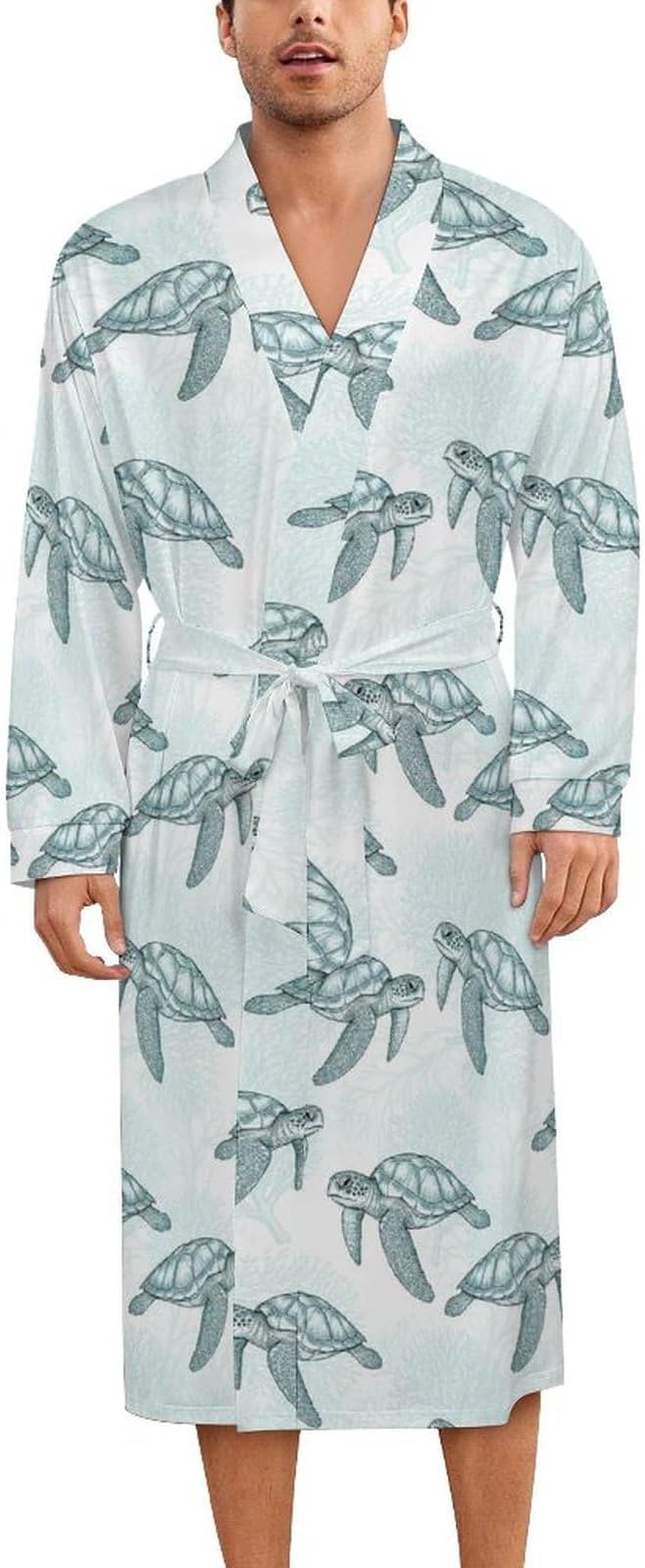 Soft Robes for Women Lightweight Kimono Bathrobe Full-Length Loungewear