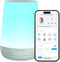 Baby Sound Machine, Momcozy White Noise Machine for Baby Sleeping with Night Light, Toddler Sleep Trainer with 34 Soothing Sounds, Timer, App Remote Control, Personal Sleep Routine(Green)