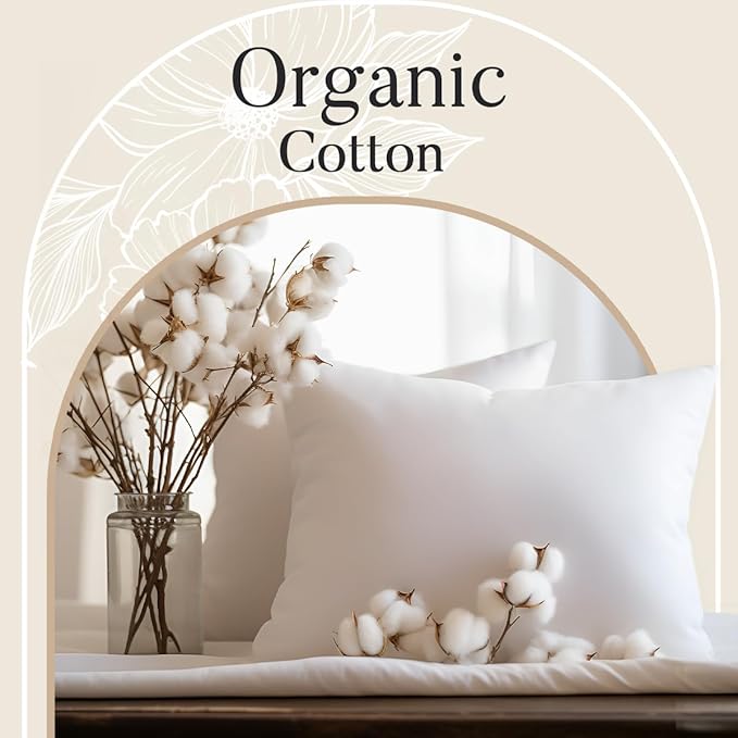CHATEAU HOME COLLECTION 100% Organic Cotton Sheets Twin Size, Soft & Comfy Breathable 300 Thread Count Deep Pocket Sheets for All Seasons, Machine Washable No Pill Thick Cotton Bed Sheet – Sage
