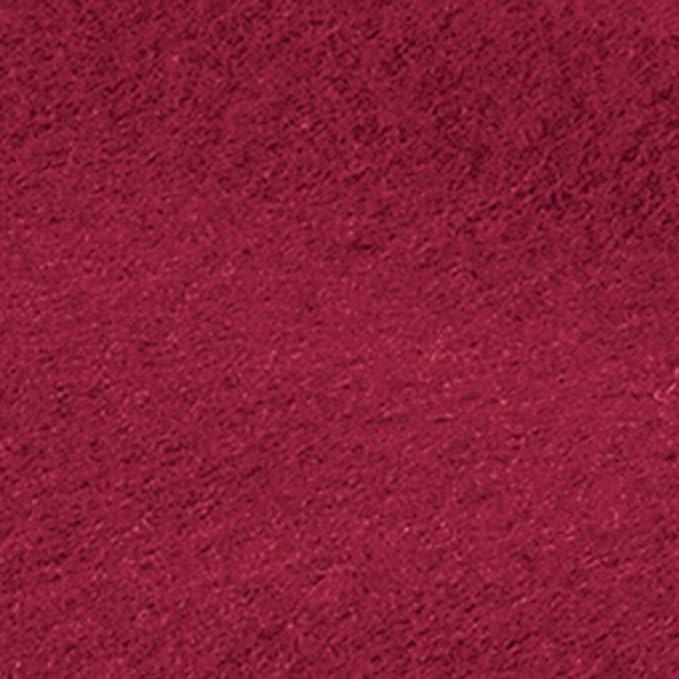OakRidge Satin Fleece Blanket, Full/Queen, Twin or King Size – 100% Polyester Lightweight Fabric and Cozy Satin Binding Edges in Tightly Folding Travel Blanket, Burgundy
