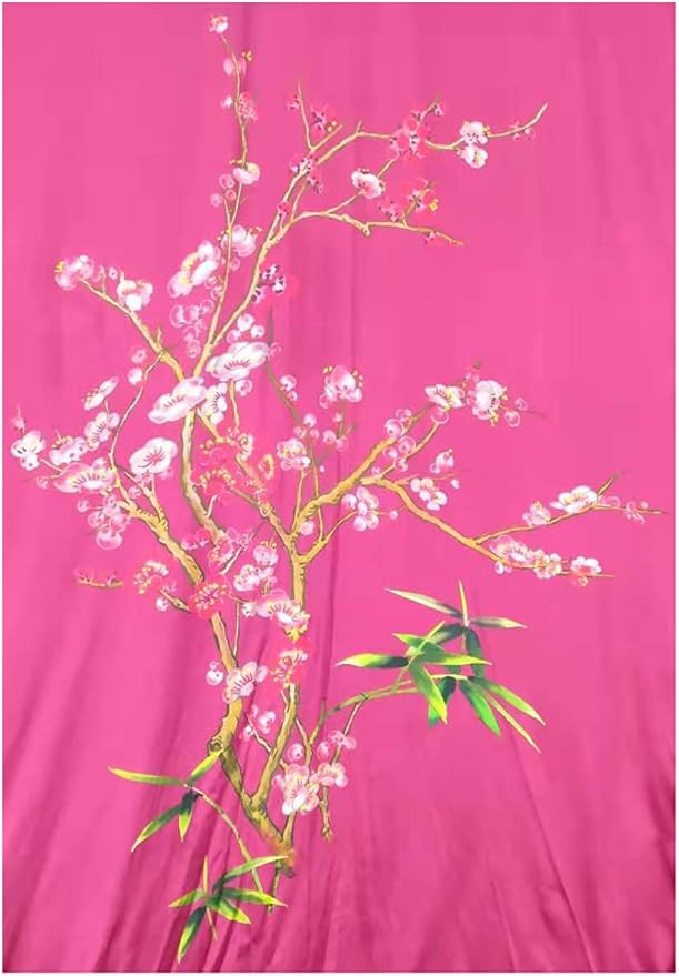 women's 100% silk kimono, short bathrobe pajamas, kimono pajamas