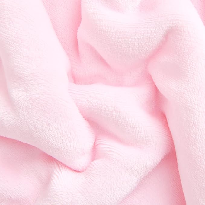 SOCHOW Sherpa Fleece Throw Blanket, Double-Sided Super Soft Luxurious Plush Blanket Throw Size, Light Pink, 50x60 inches
