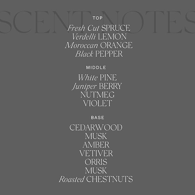 Antica Farmacista Three-Wick Candle - Decorative Home Candle - Long-Lasting & Premium Scented - Luxury Gift - White Spruce, 9 oz