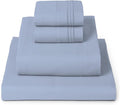 Mellanni Full Sheets Set - 4 PC Iconic Collection Bedding - Hotel Luxury, Extra Soft, Cooling Bed Sheets - Wrinkle, Fade, Stain Resistant (Full, Sky Blue)