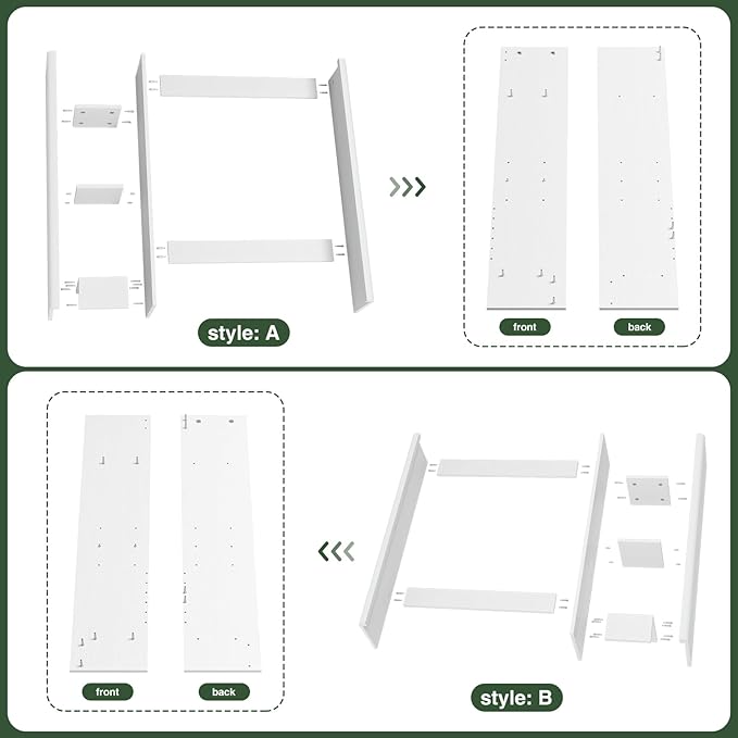 31" W Over The Toilet Storage Cabinet with Fluted Door, White Bathroom Organizer with Adjustable Shelf, Toilet Paper Holder Stand Wave Door for Restroom, Laundry Room