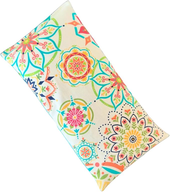 Hot Cold Pack Reusable and Microwavable Heating Pad with Flax Seed and Dried Herbs, Ice Pack, Aromatherapy Heat Pack