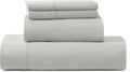 UGG Cali King Sheet Set 4-Piece Luxury Cooling Sheets Deep Pockets Premium Bedding with 2 Shams Hypoallergenic Machine Washable Soft Lightweight Bed Set for Room, California King, Mineral Green (Hedi)