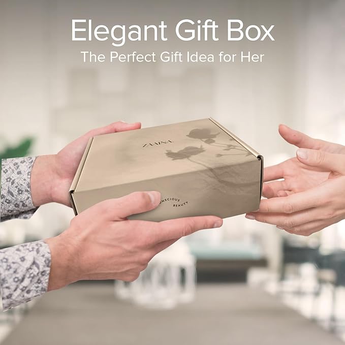 ZAAINA Wellness Spa Kit - Christmas Holiday Gift Basket for Women, Relaxing Spa Gifts for Her, Self Care Kit for Mom Wife Friend, Pampering Home Spa Package, Birthday Gifts for Women, Holiday Spa Day