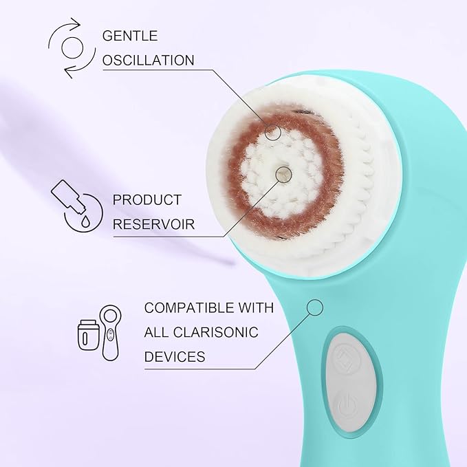 Clarisonic Mia 2 Acoustic Wave Facial Skin Facial Cleansing Brush (Sea Breeze)