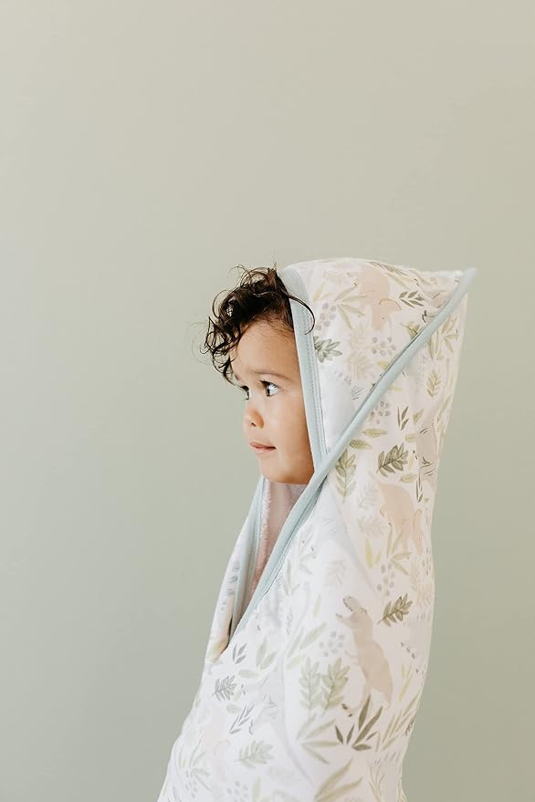 Copper Pearl Hooded Bath Towels Premium Knit/Terry Cloth Baby Towels with Hood, Pockets, and Cool Designs - Great to Gift and Make Bath Time Fun - Baby Bath Towel, Rex