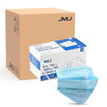 JMU 500 Pcs Medical Disposable Face Masks, 4-Ply ASTM Level 3 Face Masks for Adults, Blue, 10 Box