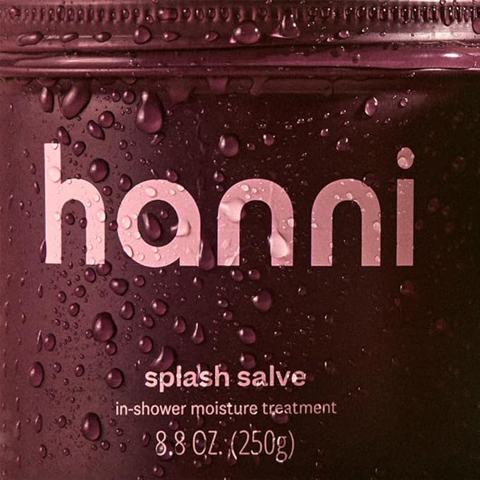 HANNI Splash Salve Body Mask, In-Shower Moisturizer with Coconut, Jojoba, Shea Butter & Glycerin, Deep Conditioning for All Skin Types, 250 mL / 8.8 oz (Pack of 2)