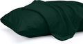 Pillow Covers by Utopia Bedding - Queen Size 2-Pack – Soft Brushed Microfiber – Perfect for Hospitals, Hotels, Guest Rooms – Oeko-TEX Certified, 20x30 Inches (Emerald)