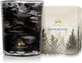 Thymes Noir Woods Scented Candles for Home Decor – Notes of Fresh Evergreen, Smoky Wood & Golden Amber – Luxury Home Fragrance Gifts for Women & Men – Burns Up to 20 Hrs (Votive Candle, 2 oz)