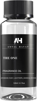 The One Hotel Scent Diffuser Oil 120ml - Aromatherapy Fragrance Inspired by 5-Star Hotels - Notes of Cardamom, Leather, Lemon, Cinnamon & Sandalwood - Inspired by Luxury Hotel The One Diffuser Scent
