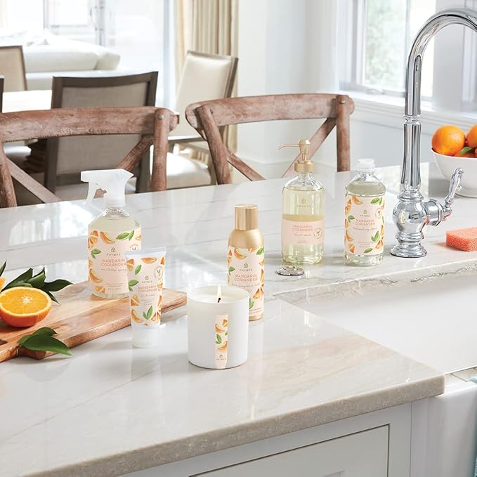 Thymes Candle - 8 Oz - Mandarin Coriander