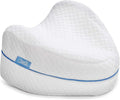 Contour Legacy Leg & Knee Foam Support Pillow for Side Sleepers Soothing Relief for Back, HIPS, Knees, Joints, Nerves & Muscles