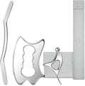 Stainless Steel Gua Sha Tools, 3 in 1 Muscle Scraper Tool, Metal Gua Sha Physical Therapy Equipment, Body Guasha, Myofascial Release,Scraping Tool Physical Therapy, Deep Tissue Massager for Knots