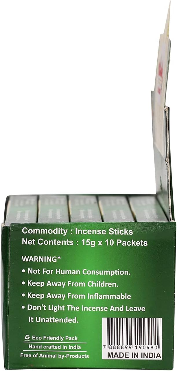 Dwaraka - Incense Sticks - Mogra/Arabian Jasmine, 100 Sticks, All Natural, Chemical Free