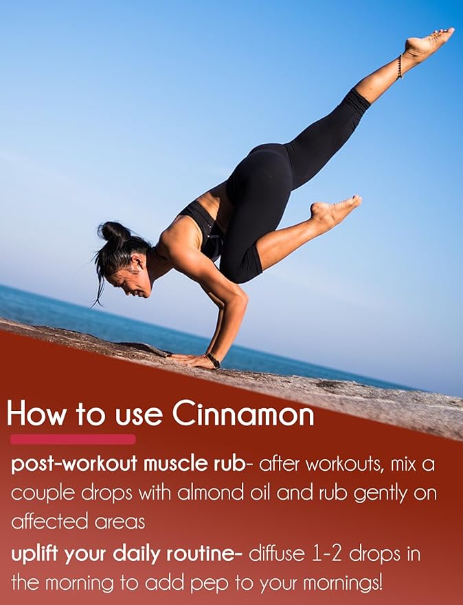 Cinnamon Essential Oil (Cassia) - 32 fl oz - 100% Pure Essential Oil - Aluminum Bottle - Greenhealth