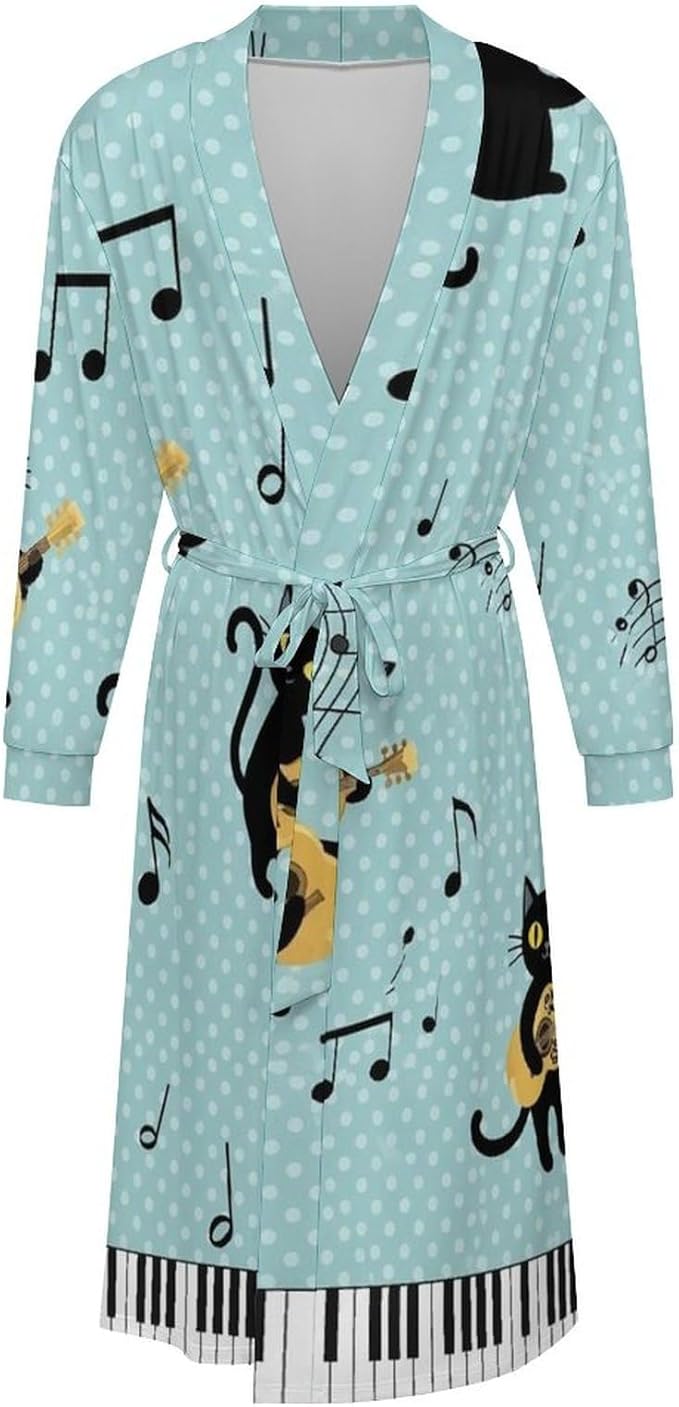 Soft Robes for Women Lightweight Kimono Bathrobe Full-Length Loungewear