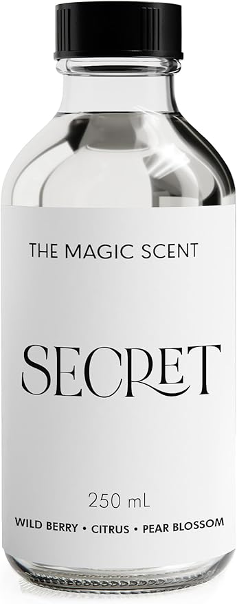 The Magic Scent Secret Diffuser Oil - Hotel & Home Luxury Scents - Diffuser Oil Scents for Home Designed for Use in All Diffusers - 8.5 fl oz, 250 mL