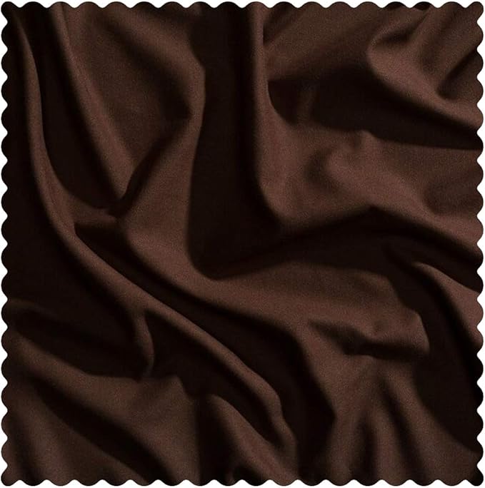 PeachSkinSheets Night Sweats: The Original 1500TC Soft Queen/Full Duvet Cover Set Chocolate