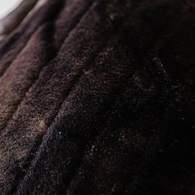 Minky Designs Jaguar Black Minky Blanket – Ultra Soft Faux Fur Throw Blanket for Couch, Bed & Home – Fluffy, Warm & Luxurious – Posh Collection (X-Large, 60x84)