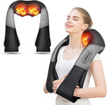 AERLANG Shiatsu Back and Neck Massager, Back Massager Deep Tissue Kneading Neck and Shoulder Massage with Heat, Electric Massage Pillow Fathers Day Gift Ideas from Daughter Son(NOT Cordless)