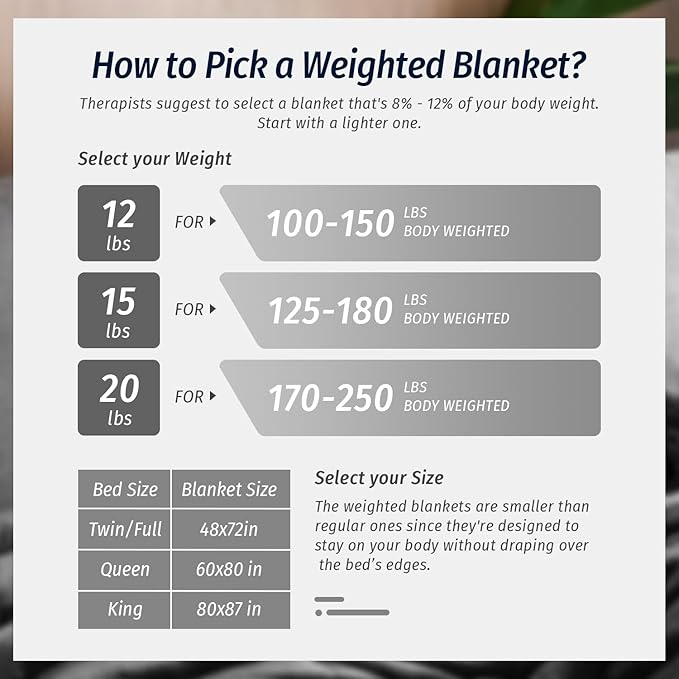 Wemore Sherpa Fleece Weighted Blanket for Adult, 12 lbs Dual Sided Cozy Fluffy Heavy Blanket, Ultra Fuzzy Throw Blanket with Soft Plush Flannel Top, 48 x 72 inches, Grey on Both Sides