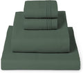 Mellanni California King Sheets Set - 4 PC Iconic Collection Bedding - Hotel Luxury, Extra Soft, Cooling Bed Sheets - Wrinkle, Fade, Stain Resistant (Cal King, Emerald Green)