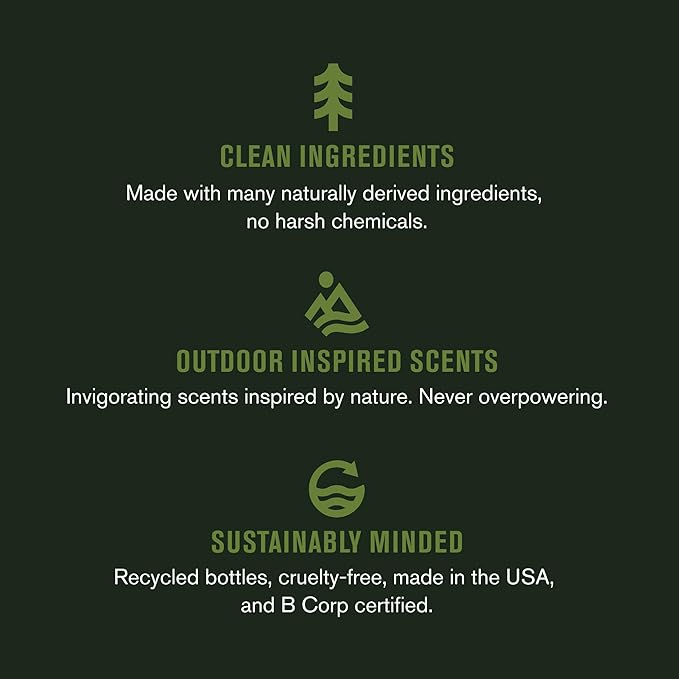 Every Man Jack Coconut + Driftwood Mens Body Wash for All Skin Types - Cleanse, Hydrate, and Smell Great - Free of Parabens, Phtalates, and Dyes - 33.8 fl oz (2 Pack)