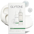 Glytone KP Kit – Exfoliating Body Wash, Glycolic Acid Lotion & Shower Pouf for Keratosis Pilaris – Smooth Rough Bumpy Skin, Fragrance-Free Skincare Routine for Dry Skin & Chicken Skin – Routine Kit